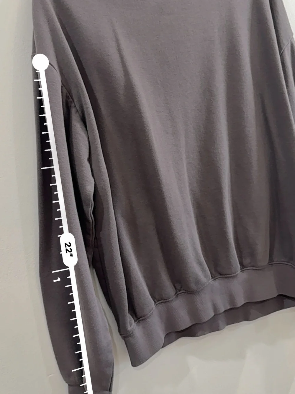 Classic Crewneck Sweater - Gray